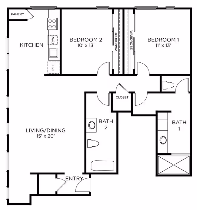 Unit 0915 0915 floor plan